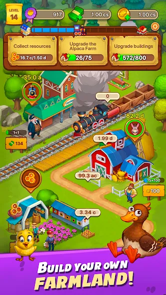 Idle Farmer: Mine Game MOD APK — Много денег и без рекламы — скриншот 5