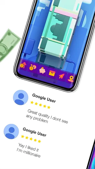 Скачать Money cash clicker — Модификация Много денег — скриншот 2