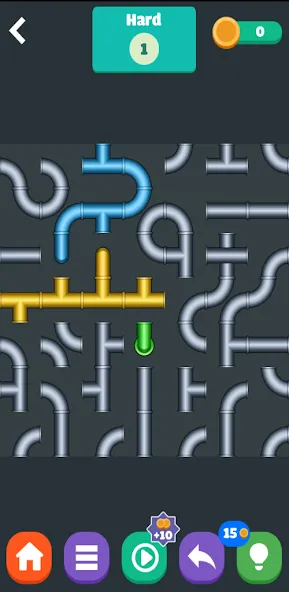 Скачать Color Plumber — Много денег — скриншот 5