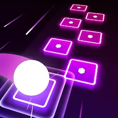 Взломанная Hop Tiles 3D: Hit music game на Андроид — Много денег и без рекламы