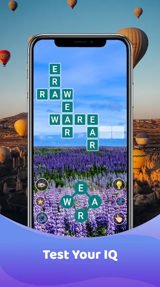 Взломанная Word Game : Crossword на Андроид — Без рекламы — скриншот 4