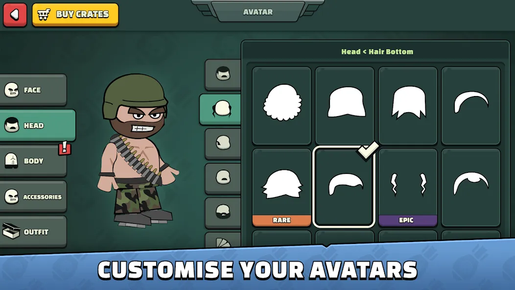 Взломанная Mini Militia - War.io на Андроид — Мод меню, бесконечное здоровье и патроны — скриншот 3