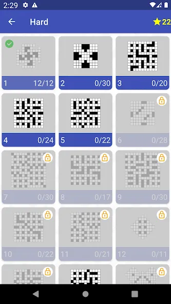 Скачать взломанную English Crossword puzzle — Все слова открыты — скриншот 3