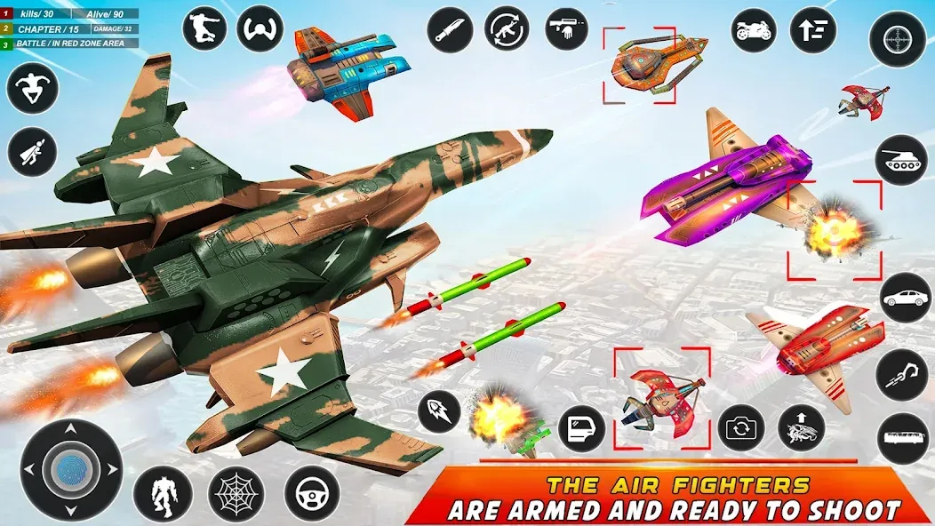 Взломанная Army Bus Robot Car Game 3d на Андроид — Много денег — скриншот 2