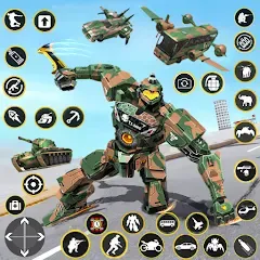 Взломанная Army Bus Robot Car Game 3d на Андроид — Много денег