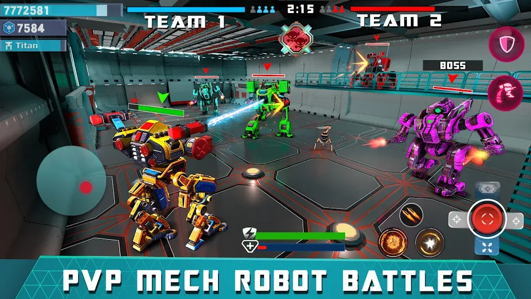 Скачать Mech Robot Wars - Multi Robot — Последняя версия (Много денег) — скриншот 5