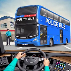 Police Bus Simulator Bus Games — Взломанная версия (Много денег)