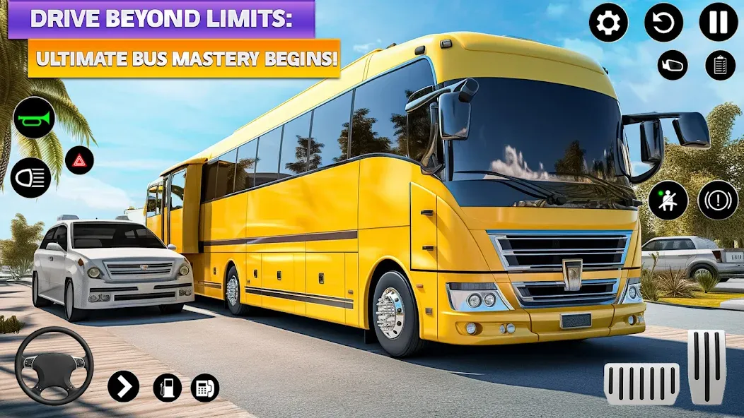 Ultimate Bus Driving Simulator на Андроид — Мод Много денег — скриншот 2