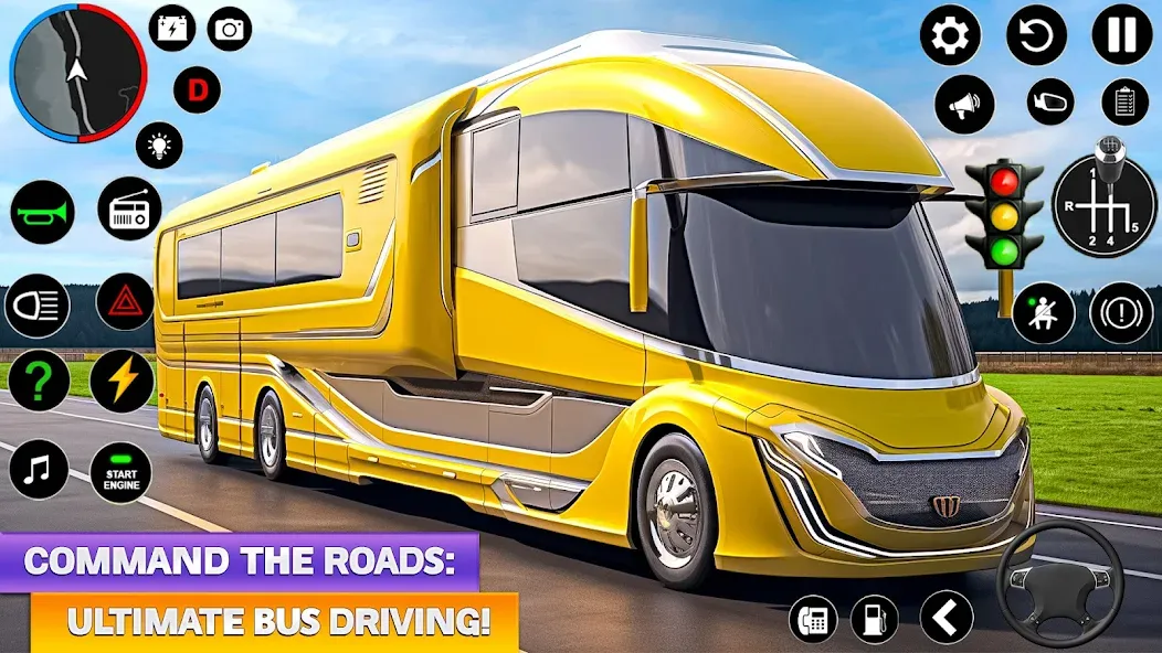 Ultimate Bus Driving Simulator на Андроид — Мод Много денег — скриншот 3