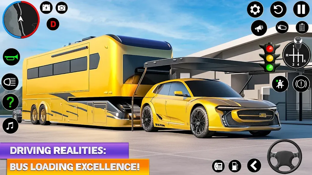 Ultimate Bus Driving Simulator на Андроид — Мод Много денег — скриншот 4