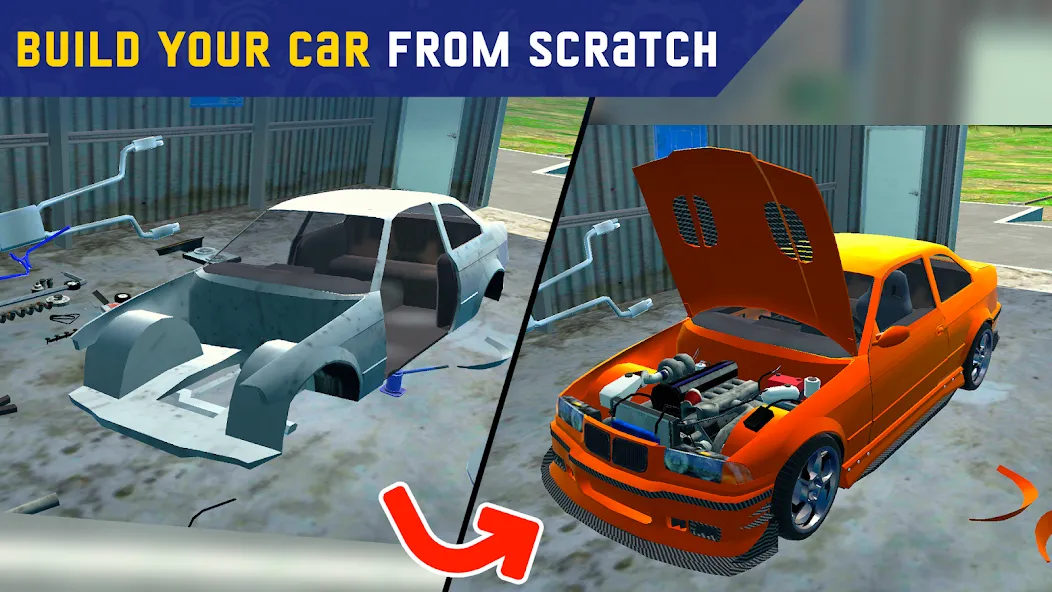 Скачать My First Summer Car: Mechanic на Андроид — Много денег — скриншот 1 Скачать My First Summer Car: Mechanic на Андроид — Много денег — скриншот 1