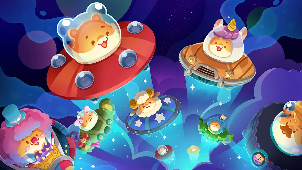 Claw Stars (Мод Много денег и бесконечные кристаллы) — скриншот 1