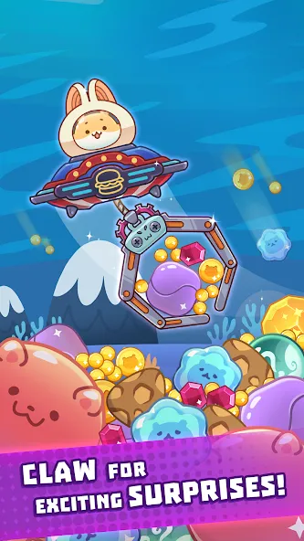 Claw Stars (Мод Много денег и бесконечные кристаллы) — скриншот 2