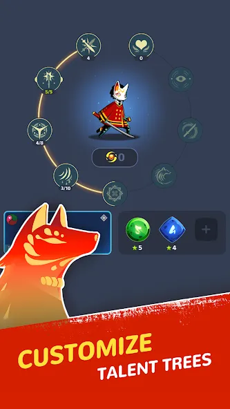 Masketeers : Idle Has Fallen MOD APK на Android — Много денег и кристаллов — скриншот 3