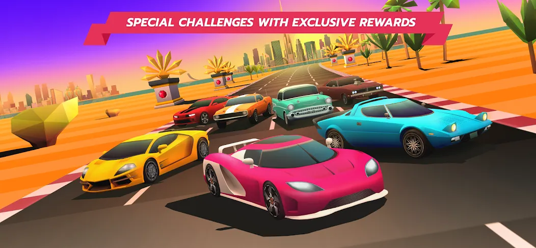 Скачать Horizon Chase – Arcade Racing на Android — Много денег и все машины открыты — скриншот 3 Скачать Horizon Chase – Arcade Racing на Android — Много денег и все машины открыты — скриншот 3