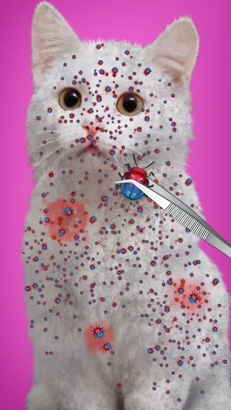 Virtual Cat ASMR Spa Makeover на Андроид — Много денег — скриншот 3
