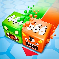 Cube Zone io MOD APK на Android — Много денег