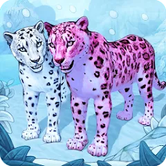 Snow Leopard Family Sim Online (Мод Много денег)