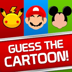 Скачать взлом Guess the Cartoon Character на Андроид — Все подсказки открыты