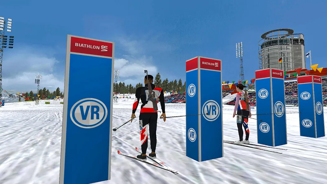 Скачать Biathlon VR (Мод: Много денег) на Андроид — скриншот 4