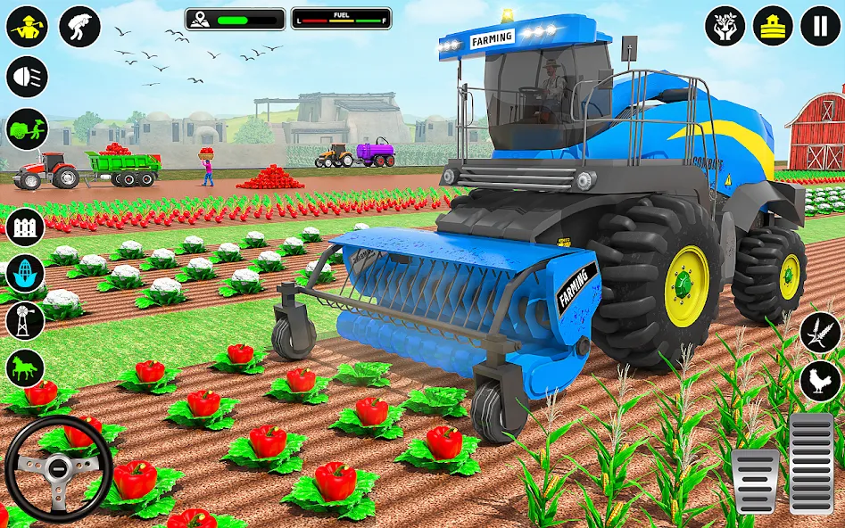 Скачать Tractor Farming: Tractor Games на Android — Много денег — скриншот 2