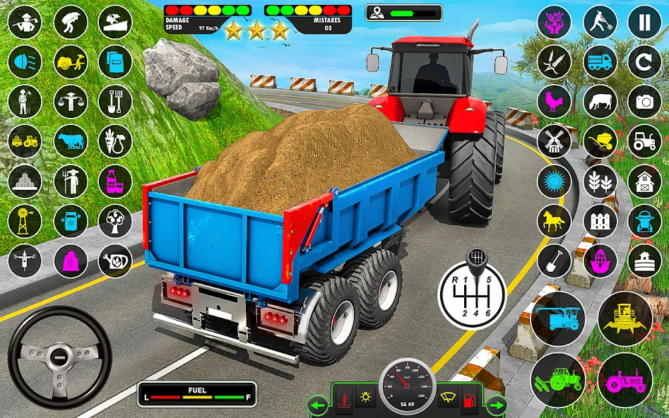 Скачать Tractor Farming: Tractor Games на Android — Много денег — скриншот 4