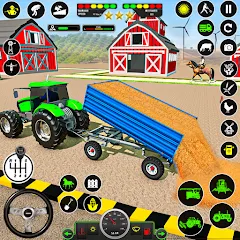 Скачать Tractor Farming: Tractor Games на Android — Много денег