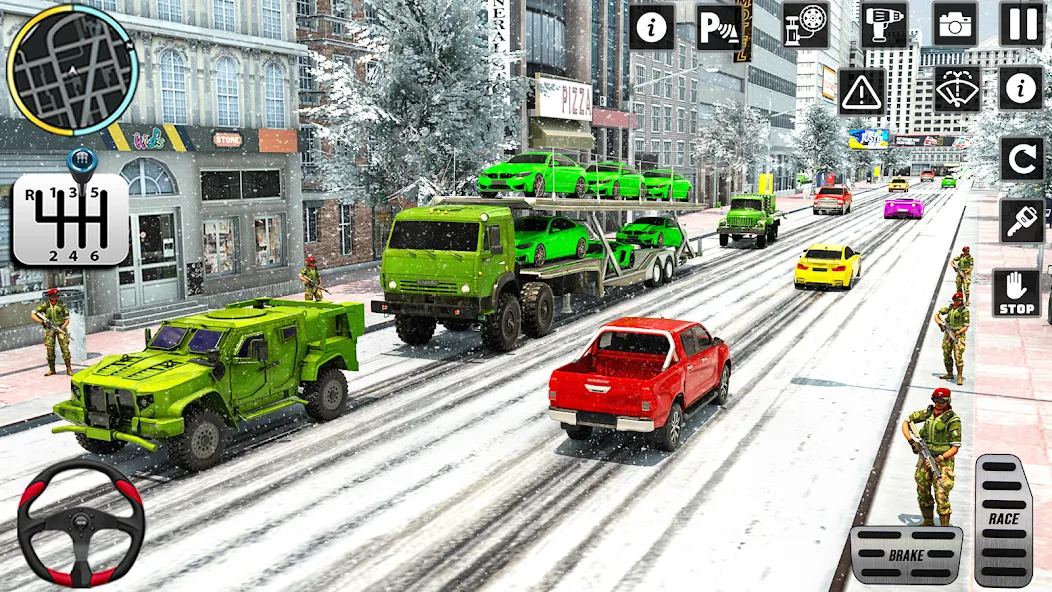 US Army Games Truck Transport — Много денег — скриншот 5