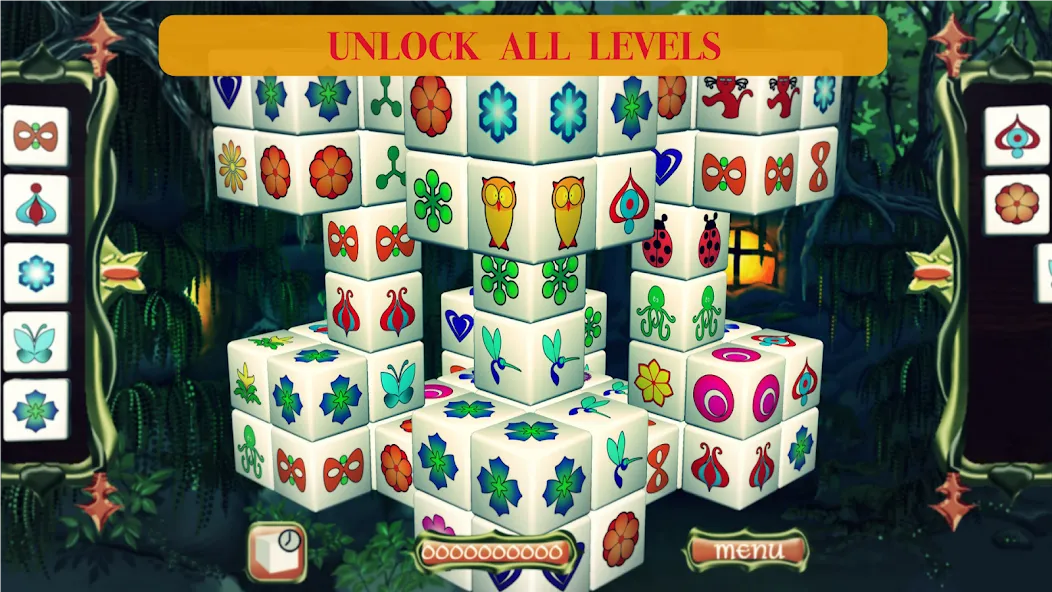 Скачать FAIRY MAHJONG - 3D Majong MOD APK — Все уровни разблокированы — скриншот 2
