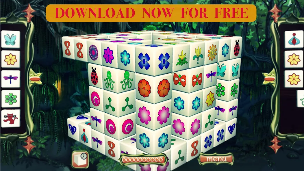 Скачать FAIRY MAHJONG - 3D Majong MOD APK — Все уровни разблокированы — скриншот 5