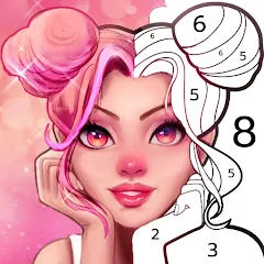Взломанная Coloring Game: Paint by Number на Андроид — Все картинки разблокированы и без рекламы