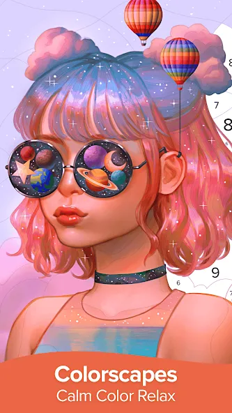Colorscapes® - Color by Number — Взломанная версия (Много денег и без рекламы) — скриншот 2