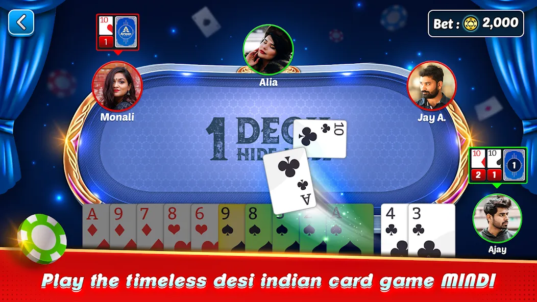 Mindi - Play Ludo & More Games MOD APK на Android — Много денег — скриншот 1