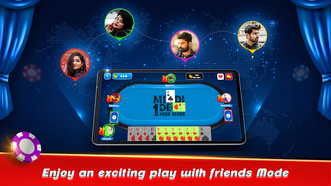 Mindi - Play Ludo & More Games MOD APK на Android — Много денег — скриншот 2