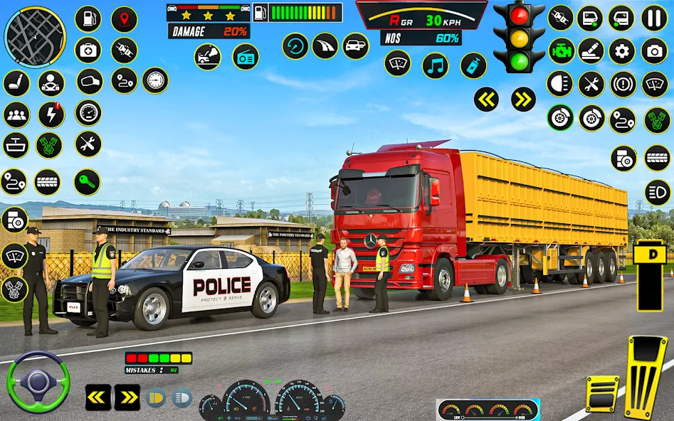 Скачать US Truck Simulator Game 2022 (Мод: Много денег) на Андроид — скриншот 3