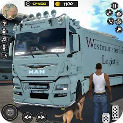 Скачать US Truck Simulator Game 2022 (Мод: Много денег) на Андроид