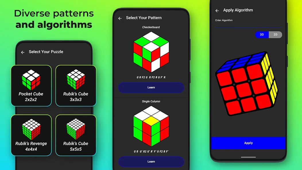 Cube Cipher - Cube Solver на Андроид — Все премиум функции разблокированы — скриншот 3