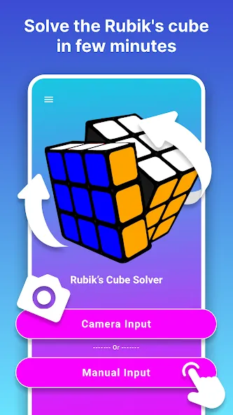Rubik's Cube Solver MOD APK — Все разблокировано — скриншот 2