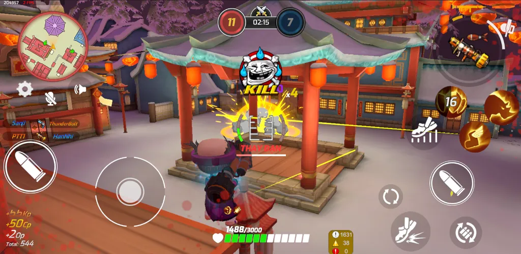 Скачать As Legends: 5v5 Chibi TPS Game — Модификация Много денег — скриншот 4