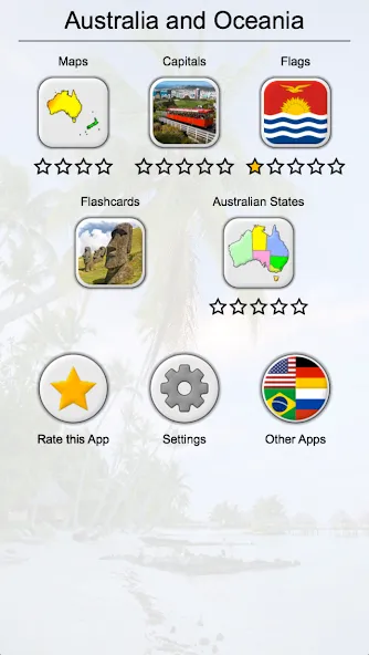 Скачать Australian States and Oceania — Модификация Все уровни открыты — скриншот 3 Скачать Australian States and Oceania — Модификация Все уровни открыты — скриншот 3