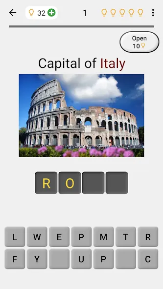 Взломанная Capitals of the World - Quiz на Андроид — Все уровни открыты — скриншот 2