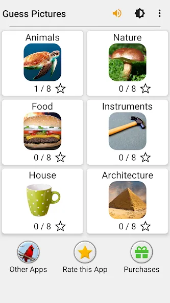 Скачать Guess Pictures and Words Quiz на Андроид — Все уровни разблокированы — скриншот 3