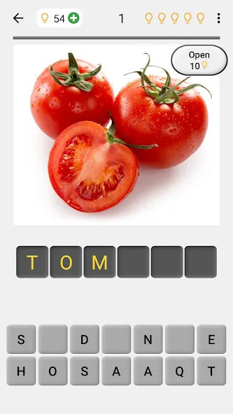 Скачать Fruit and Vegetables - Quiz — Модификация Все уровни открыты и без рекламы — скриншот 1