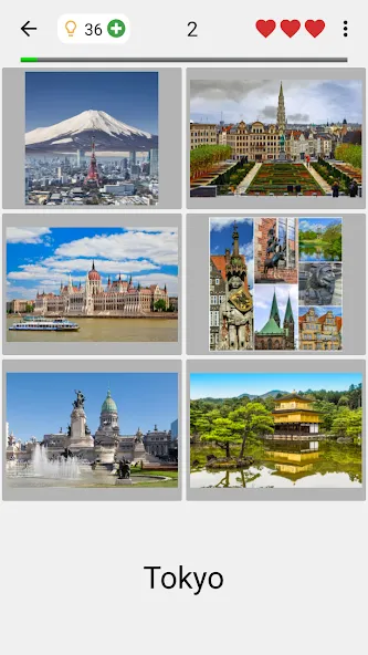 Скачать Cities of the World Photo-Quiz — Последняя версия (Все подсказки и уровни разблокированы) — скриншот 2