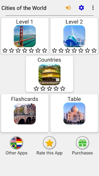 Скачать Cities of the World Photo-Quiz — Последняя версия (Все подсказки и уровни разблокированы) — скриншот 3