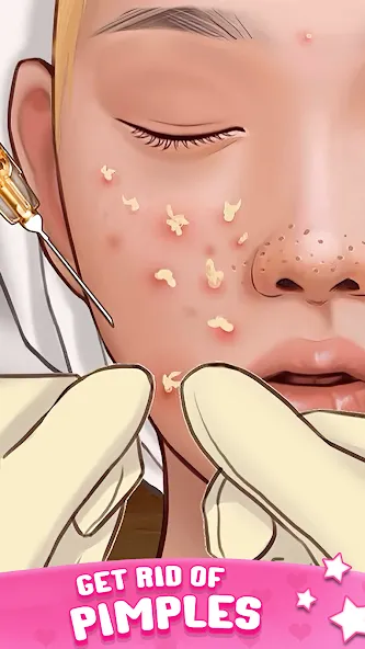 ASMR Doctor Game: Makeup Salon на Андроид — Мод Все открыто — скриншот 3