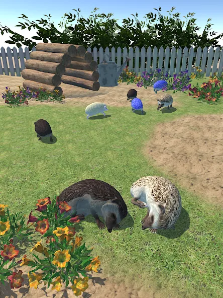 Hedgehog Friends — Мод: Много денег — скриншот 4