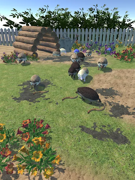 Hedgehog Friends — Мод: Много денег — скриншот 5