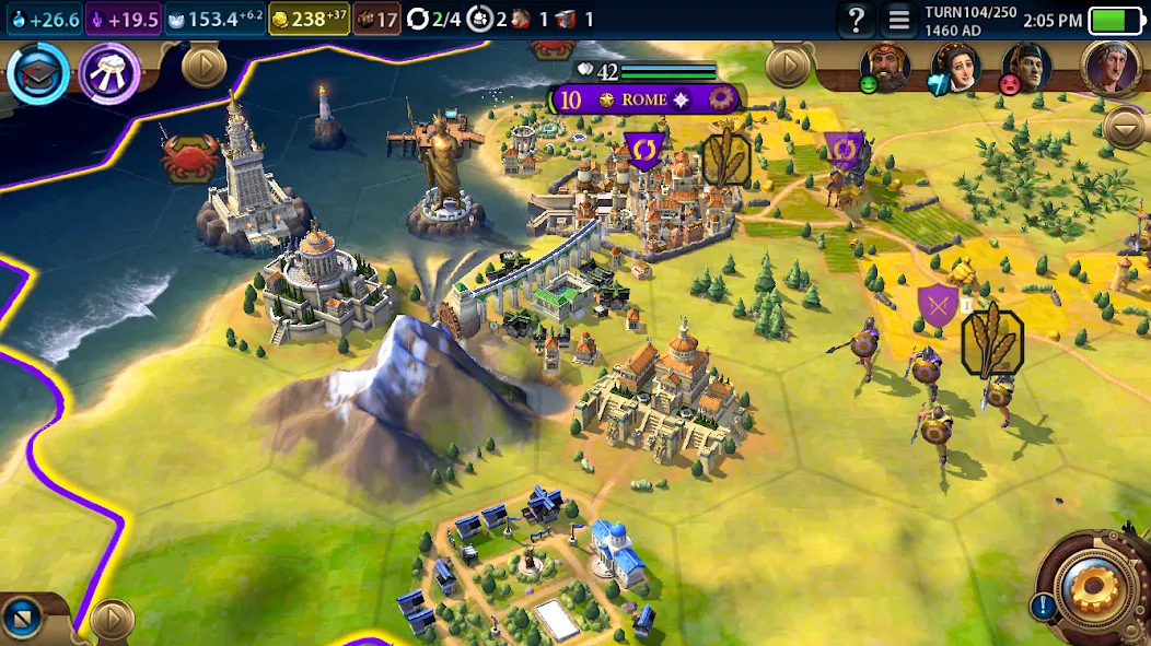 Civilization VI - Build A City на Андроид — Мод Все DLC разблокированы — скриншот 1 Civilization VI - Build A City на Андроид — Мод Все DLC разблокированы — скриншот 1