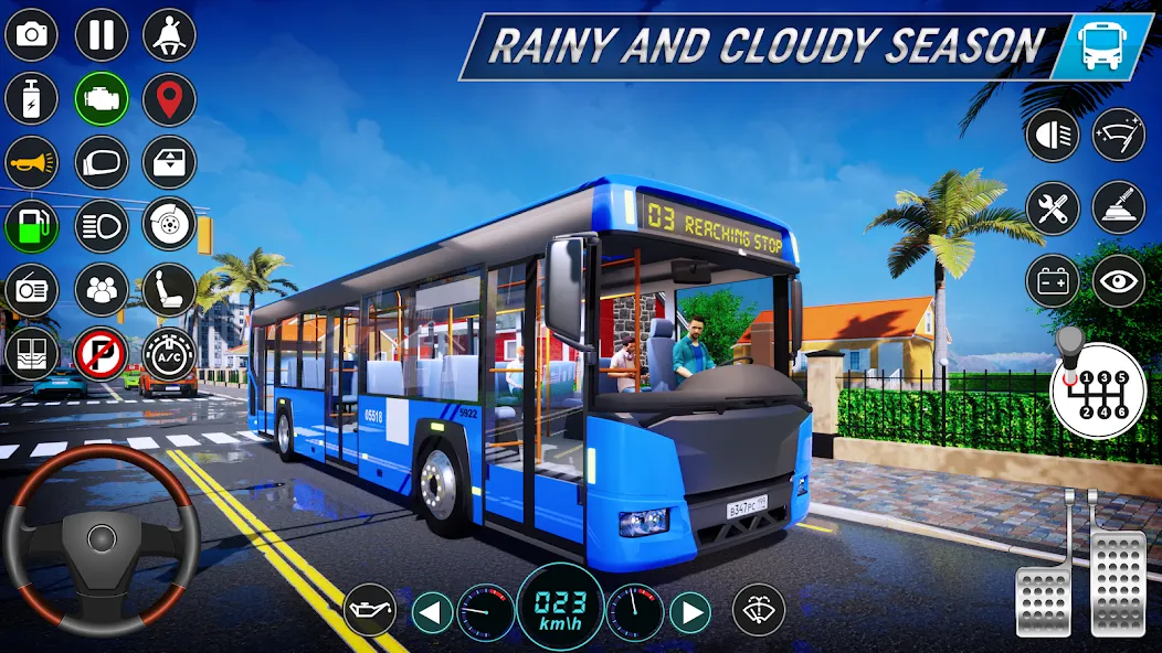 Скачать City Bus Simulator: Bus Games — Модификация Много денег и всё разблокировано — скриншот 5